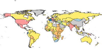 Comparative Data World Map